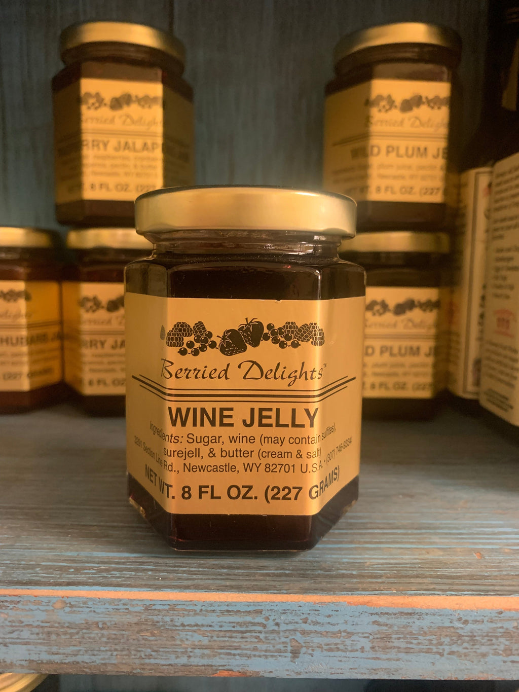 BERRIED DELIGHTS: Wine Jelly
