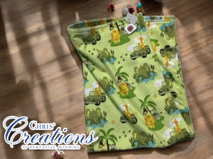 CUDDLE BLANKET Safari Kiwi