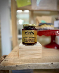Jar of Berried Delights Raspberry Jalapeño Jam
