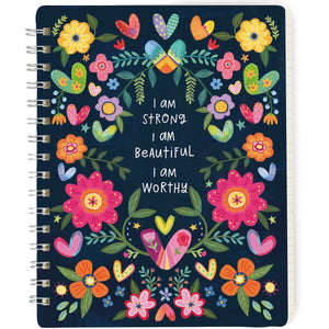 I Am Strong Spiral Notebook