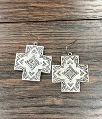 720494, Aztec Earrings