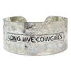 Long Live Cowgirls - Metal Western Cuff
