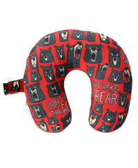 Don't Wake The Bear Travel Pillow