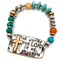 Joy of the Lord is my Strength Bracelet