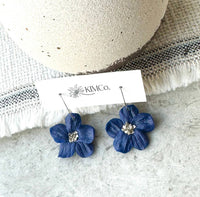 Polymer Clay Earrings - Boho Flower