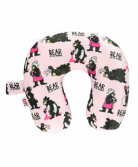 Bear in AM Travel Pillow