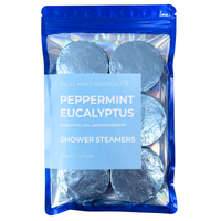 Peppermint Eucalyptus Shower Steamers 6 Pack