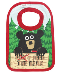 Don't Feed Bear Bib