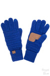 C.C Knitted Touch Screen Compatible Gloves