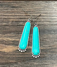 720330, Turquoise Earrings