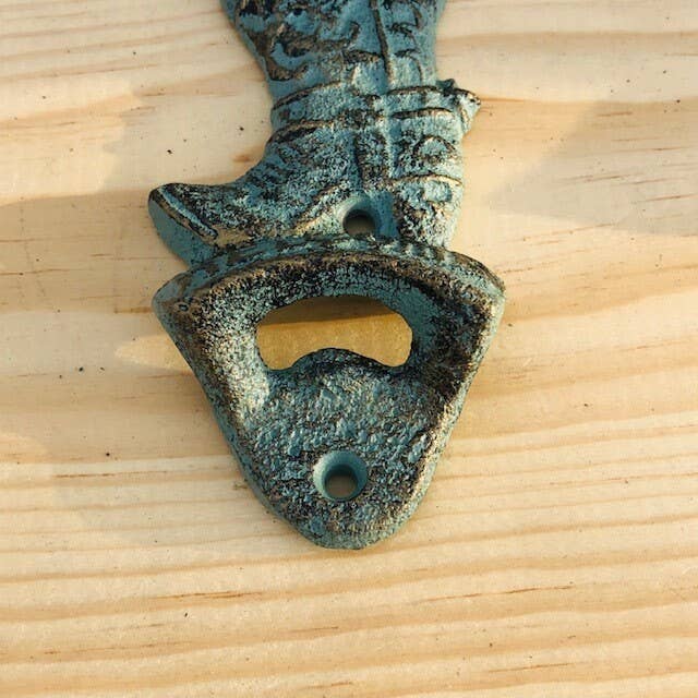 CAST IRON COWBOY BOOT BOTTLE OPENER