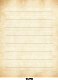 Vintage Parchment Lined Stationery