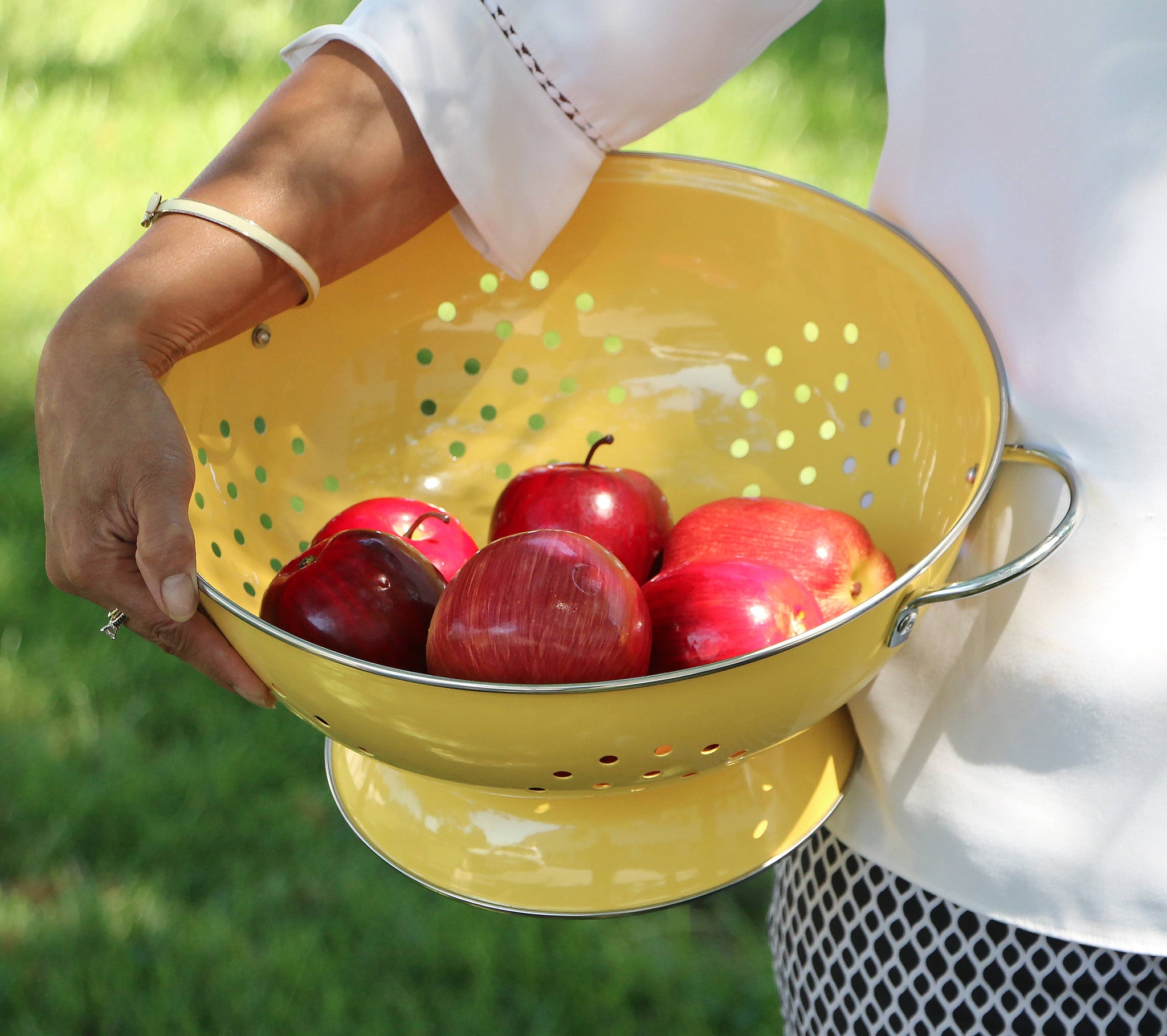 Calypso 7 qt Colander - Powder Coated, 2 Color Choices