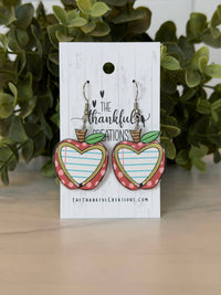 Apple Teacher Earrings