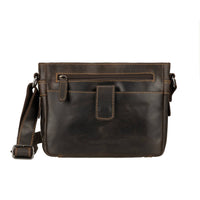 Camden Leather Crossbody Bag - Unisex - Brown