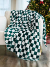 Checkerboard Printed Soft Throw Blanket 47*78 inch | 7 Color