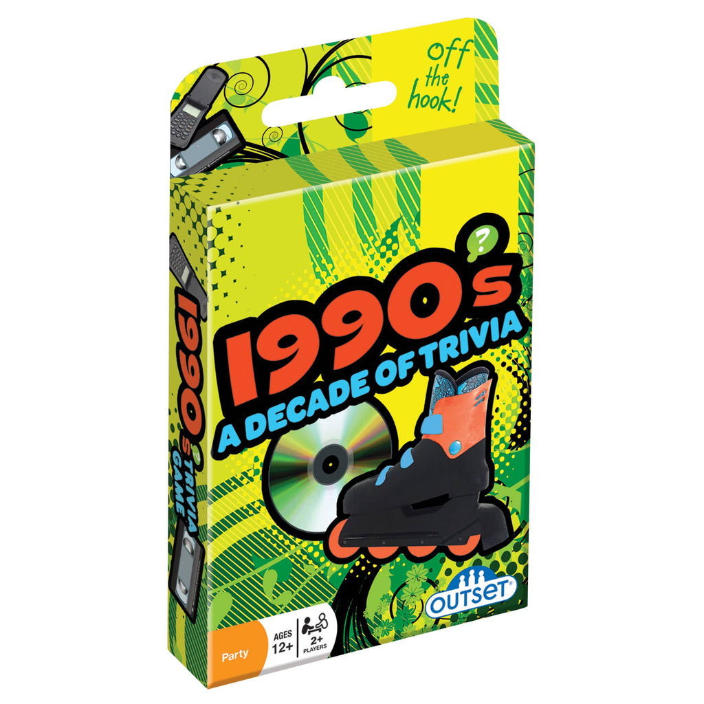 1990s - A Decade of Trivia Card Game