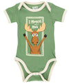 Moose Hug Green (New) Infant Creeper