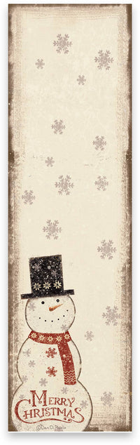 Nordic Merry Christmas Snowman List Pad