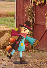 Martha Scarecrow Porch Greeter