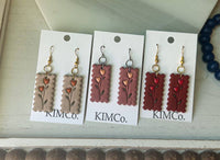 Polymer Clay Earrings-Love Stem Earrings