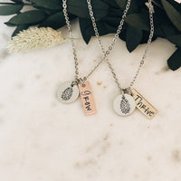 Pinecone Necklace 