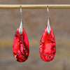 Bohemian Emperor Stone Droplet Pendant Earrings