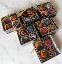 4PK Gourmet Artisan Truffles Gift Box