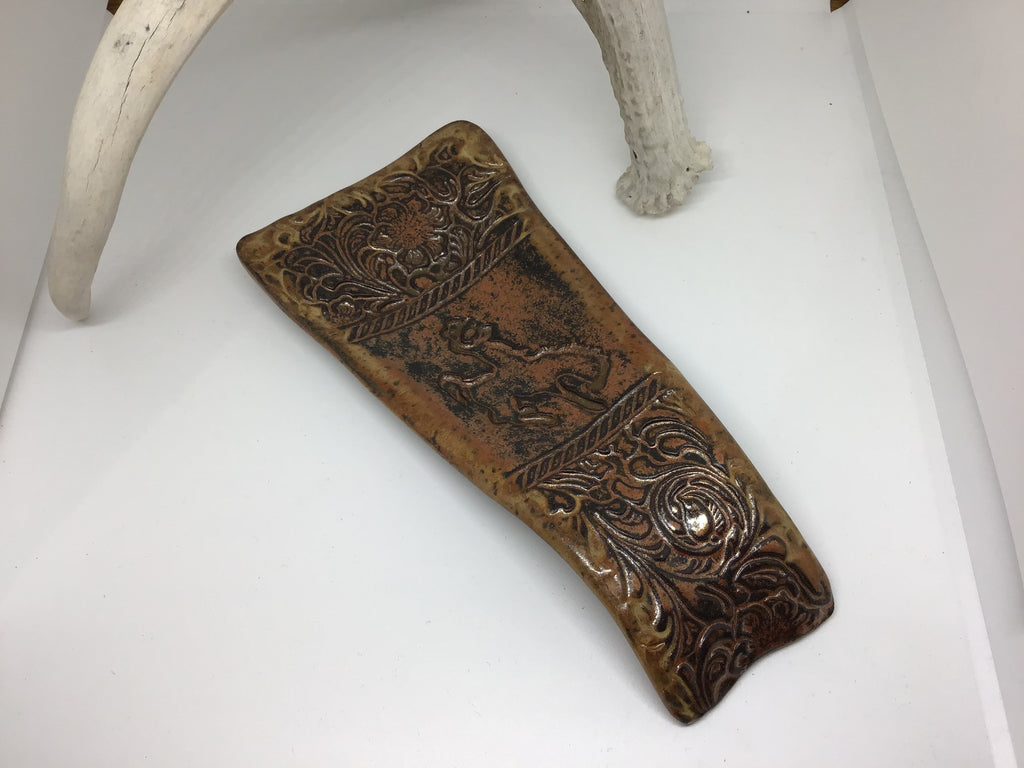 Wyoming Pottery Spoon Rest