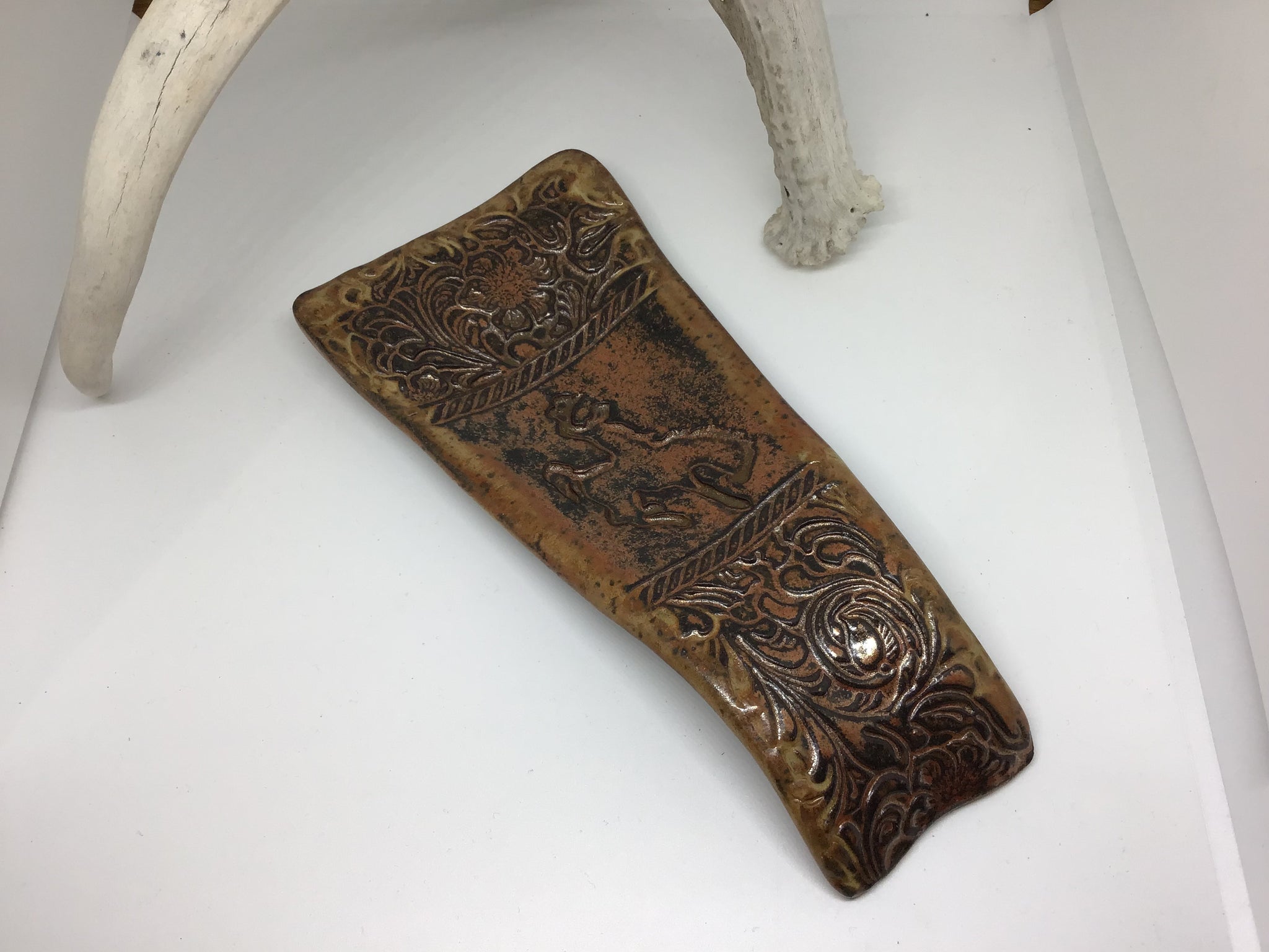 Wyoming Pottery Spoon Rest