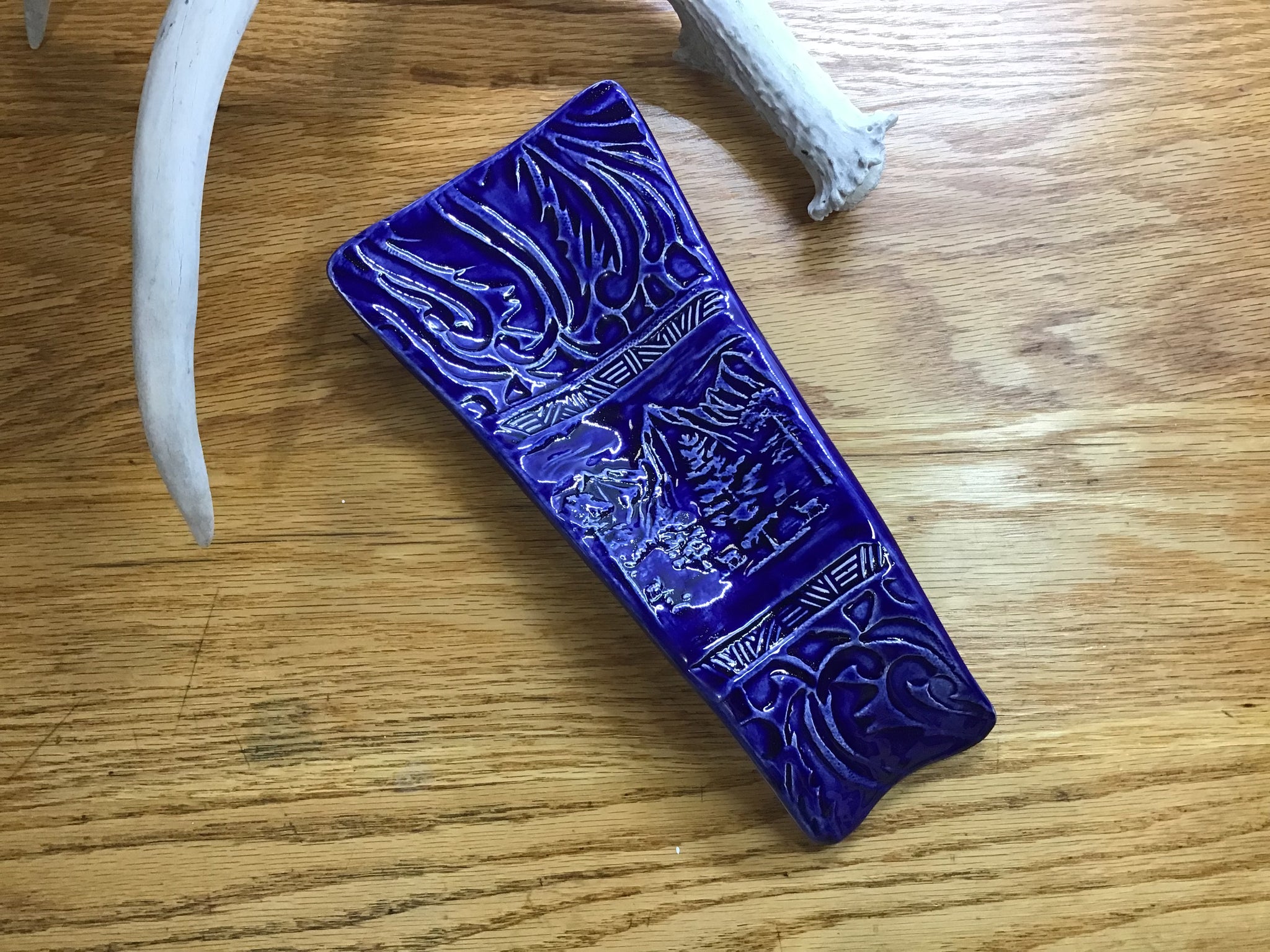 Wyoming Pottery Spoon Rest