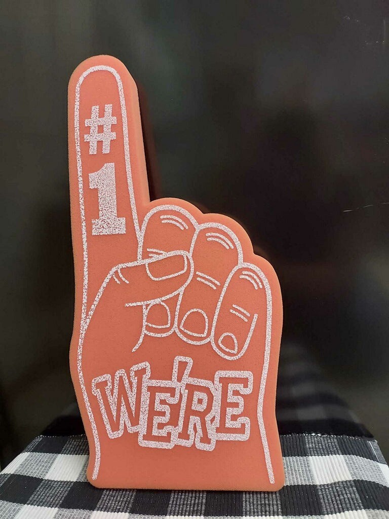 Newcastle Dogie foam finger