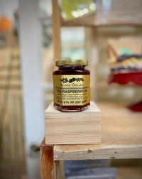 Jar of Berried Delights Pear Raspberry Jam