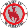 MADE IN WYOMING stickers