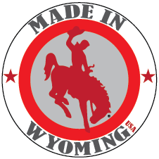 MADE IN WYOMING stickers