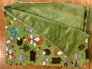 CHRIS' CREATIONS: Baby Cuddle Blanket Nature Kiwi #40