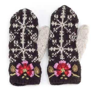Lost Horizons Knitwear    (f.k.a.Laundromat) - Eleanor - women's wool knit mittens