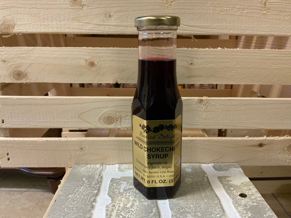 BERRIED DELIGHTS: Wild Chokecherry Syrup