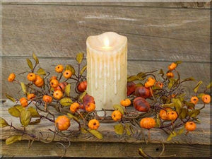 Fall Pumpkins Candle Ring