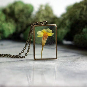 Birth Flower Necklace: October