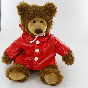 Plushland - Spring Raincoat Frankie Bear 10"