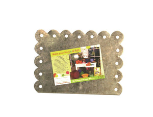 FRAME: Horizontal Galvanized Magnetic Picture Frame