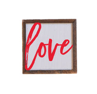 SIGN: 6X6 Love Sign