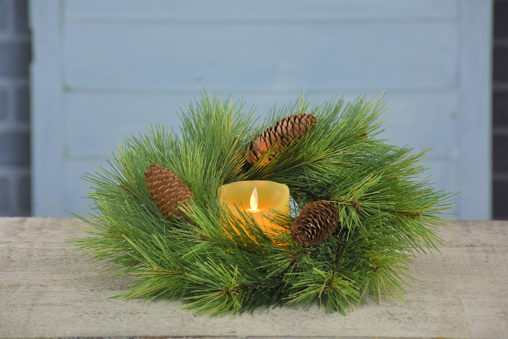 Mountain Pine 6.5in Candle Ring