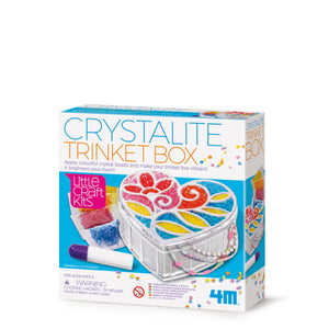 4M Crystalite Trinket Box, DIY Heart Shaped Trinket Box