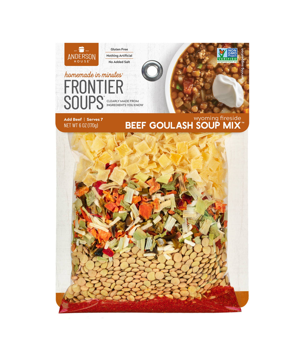 Anderson House | Frontier Soups - Wyoming Fireside Beef Goulash Mix