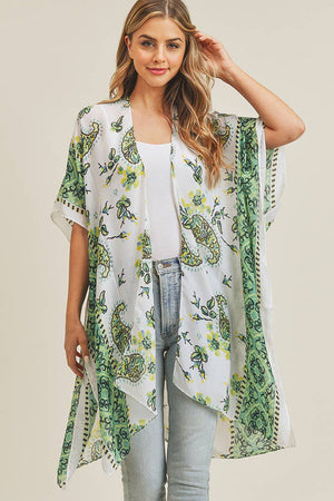 Paisley Flower Kimono
