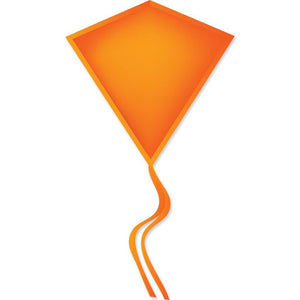 30 In. Diamond - Neon Orange  Kite