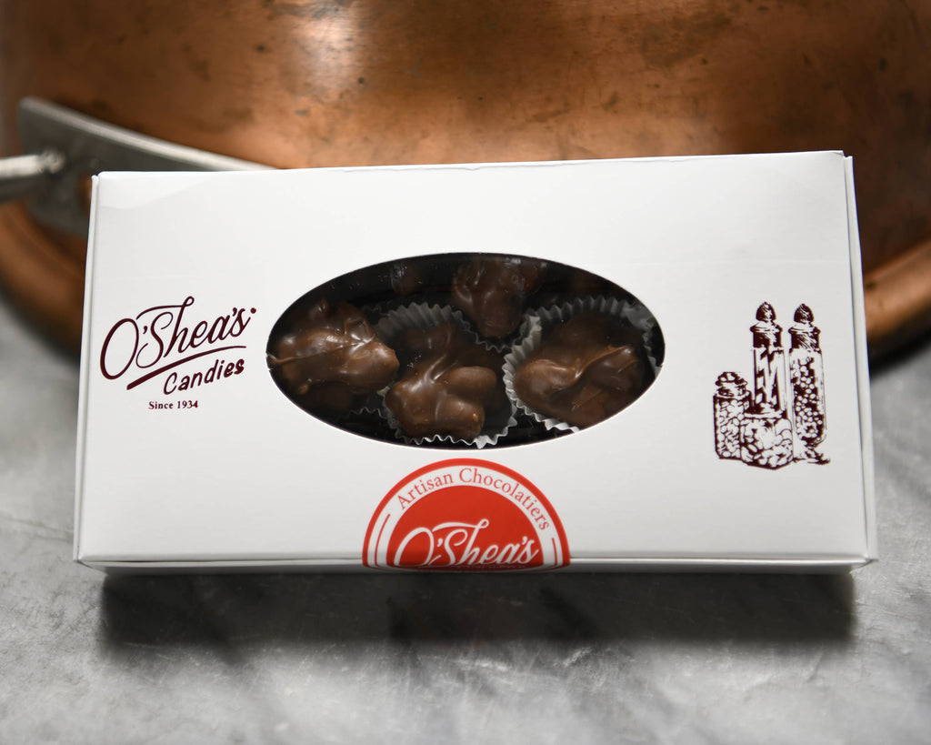 1/2LB Peanut Clusters Milk Chocolate - Window Box