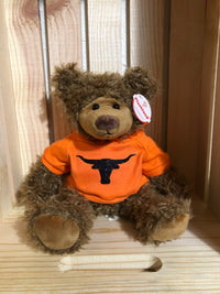 Plushland - Plush Teddy Bear Frankie 10" with customized Hoodie